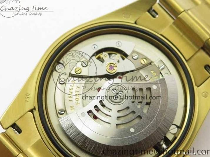 Best AAA Replica Sites YG 326934 Sky-Dweller YG on TravelReady Bracelet 2785 Dial A23J Gold AIF to 1217